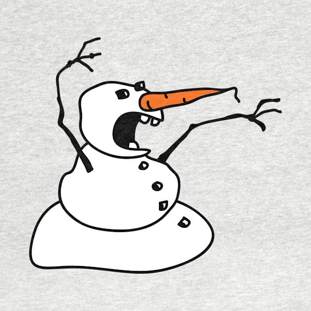 Angry-Snowman by schlag.art